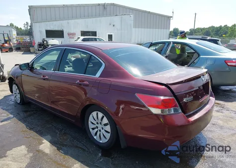 2009 Honda Accord 2.4 Lx из США, поврежденный, VIN 1HGCP26369A145896